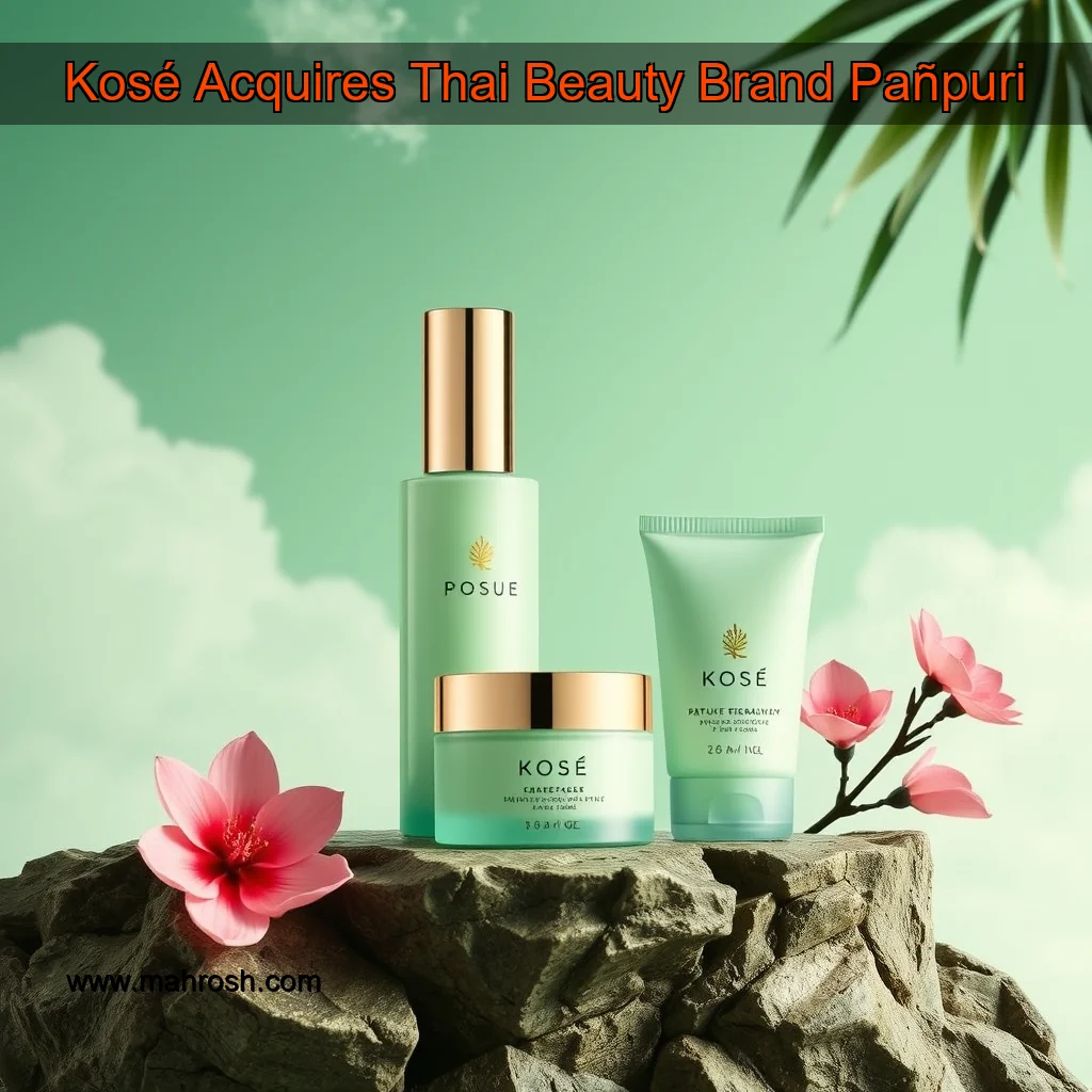 Read more about the article Kosé Acquires Thai Beauty Brand Pañpuri