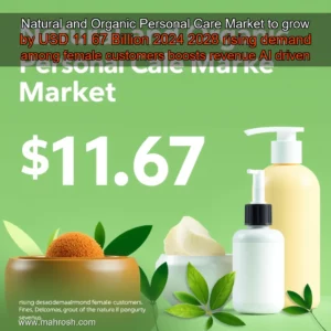 Read more about the article Natural and Organic Personal Care Market to grow by USD 11  67 Billion  2024  2028  rising demand among female customers boosts revenue  AI  driven report