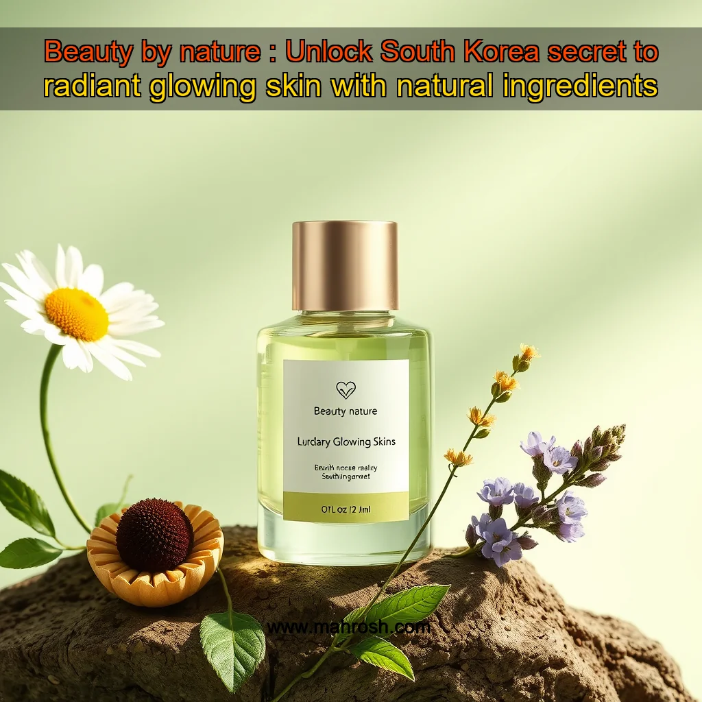 Read more about the article Beauty by nature : Unlock South Korea secret to radiant  glowing skin with natural ingredients
