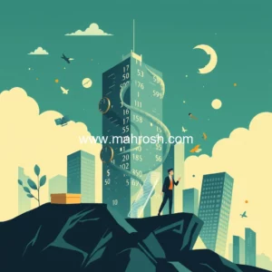 Artistic representation for Business financial