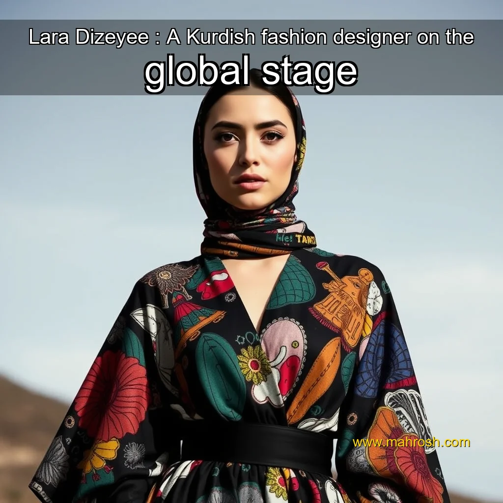 Read more about the article Lara Dizeyee : A Kurdish fashion designer on the global stage