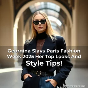Artistic representation for Georgina Slays Paris Fashion Week 2025 Her Top Looks And Style Tips!