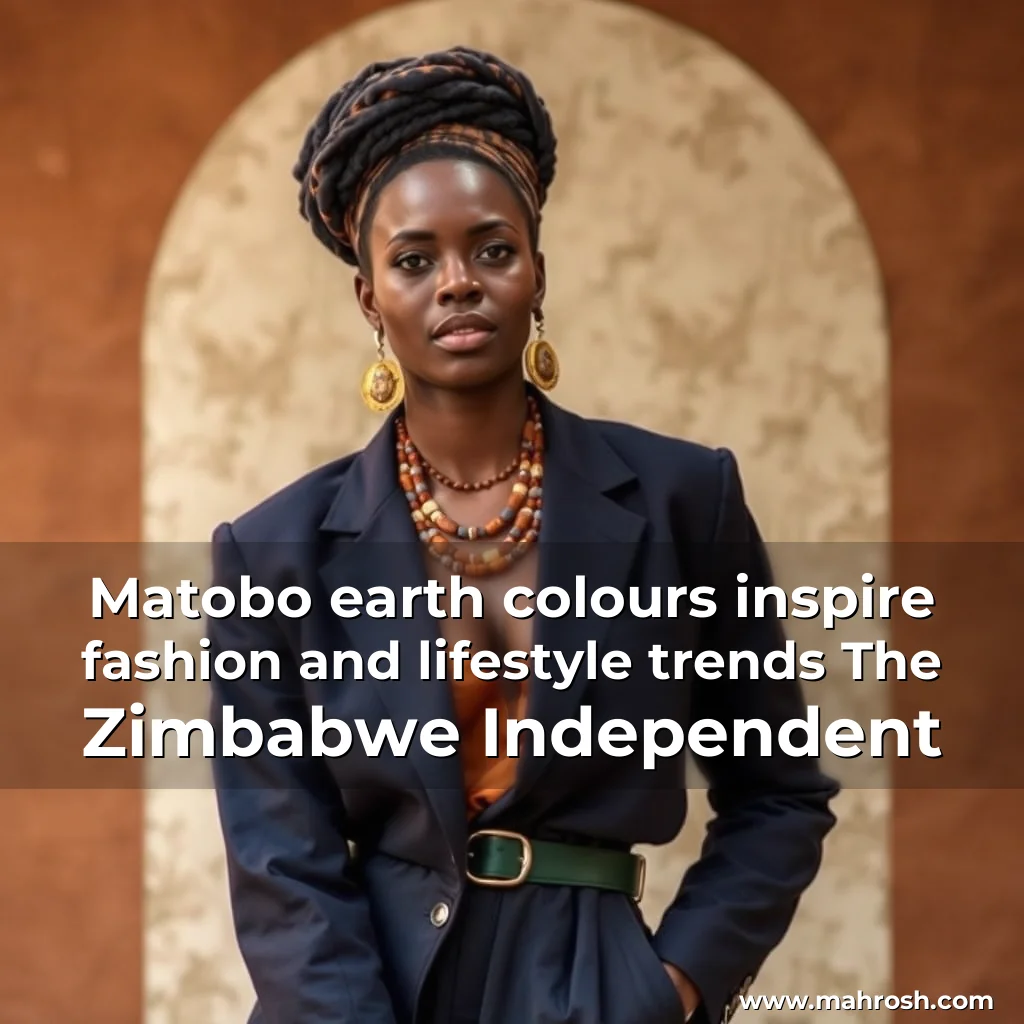 Read more about the article Matobo earth colours inspire fashion and lifestyle trends  The Zimbabwe Independent
