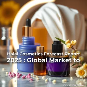 Artistic representation for Halal Cosmetics Forecast Report 2025 : Global Market to