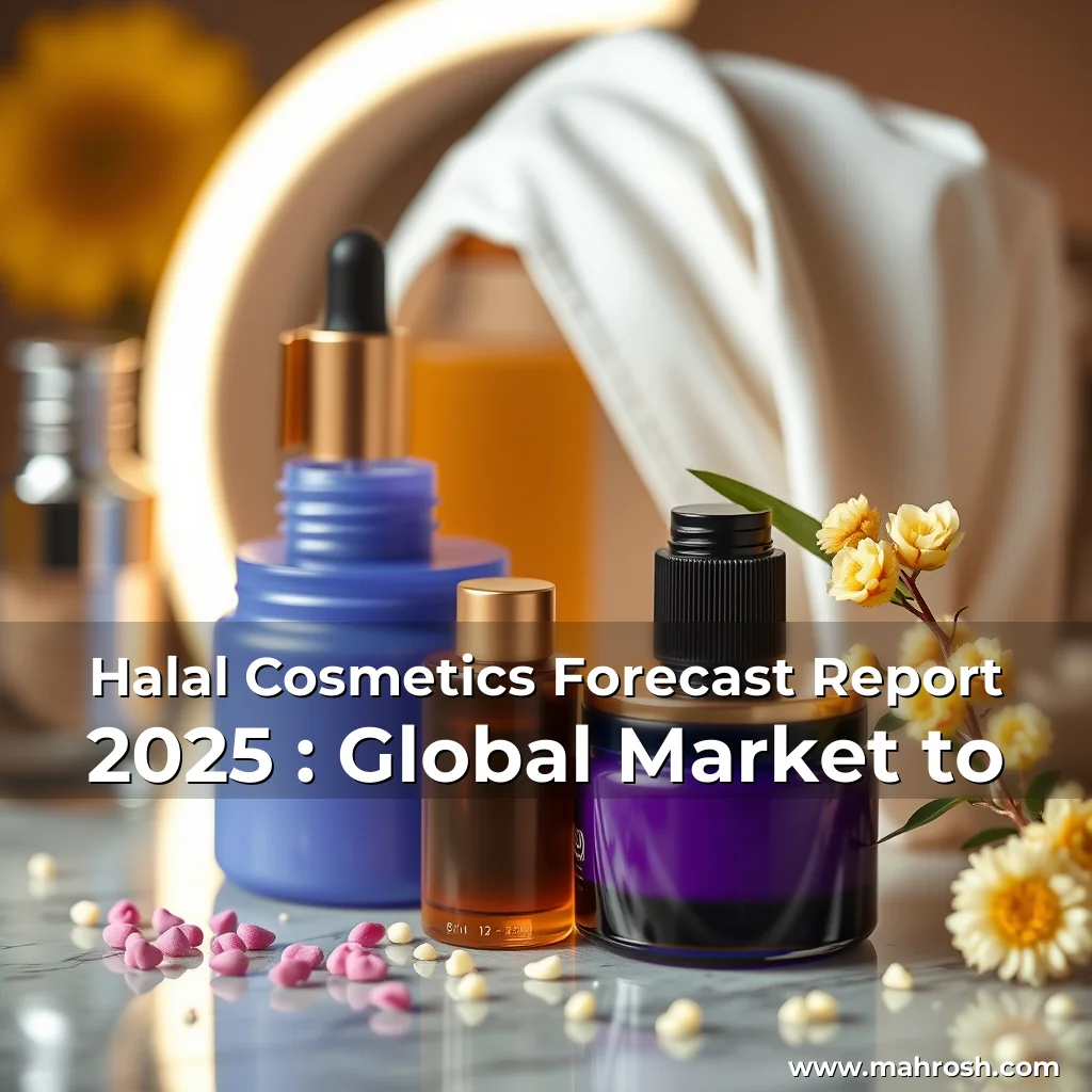 Read more about the article Halal Cosmetics Forecast Report 2025 : Global Market to