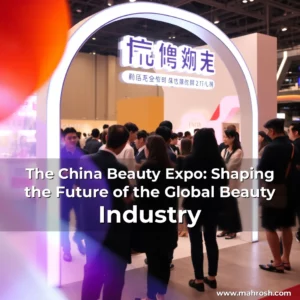 Artistic representation for The China Beauty Expo: Shaping the Future of the Global Beauty Industry