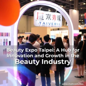 Artistic representation for Beauty Expo Taipei: A Hub for Innovation and Growth in the Beauty Industry