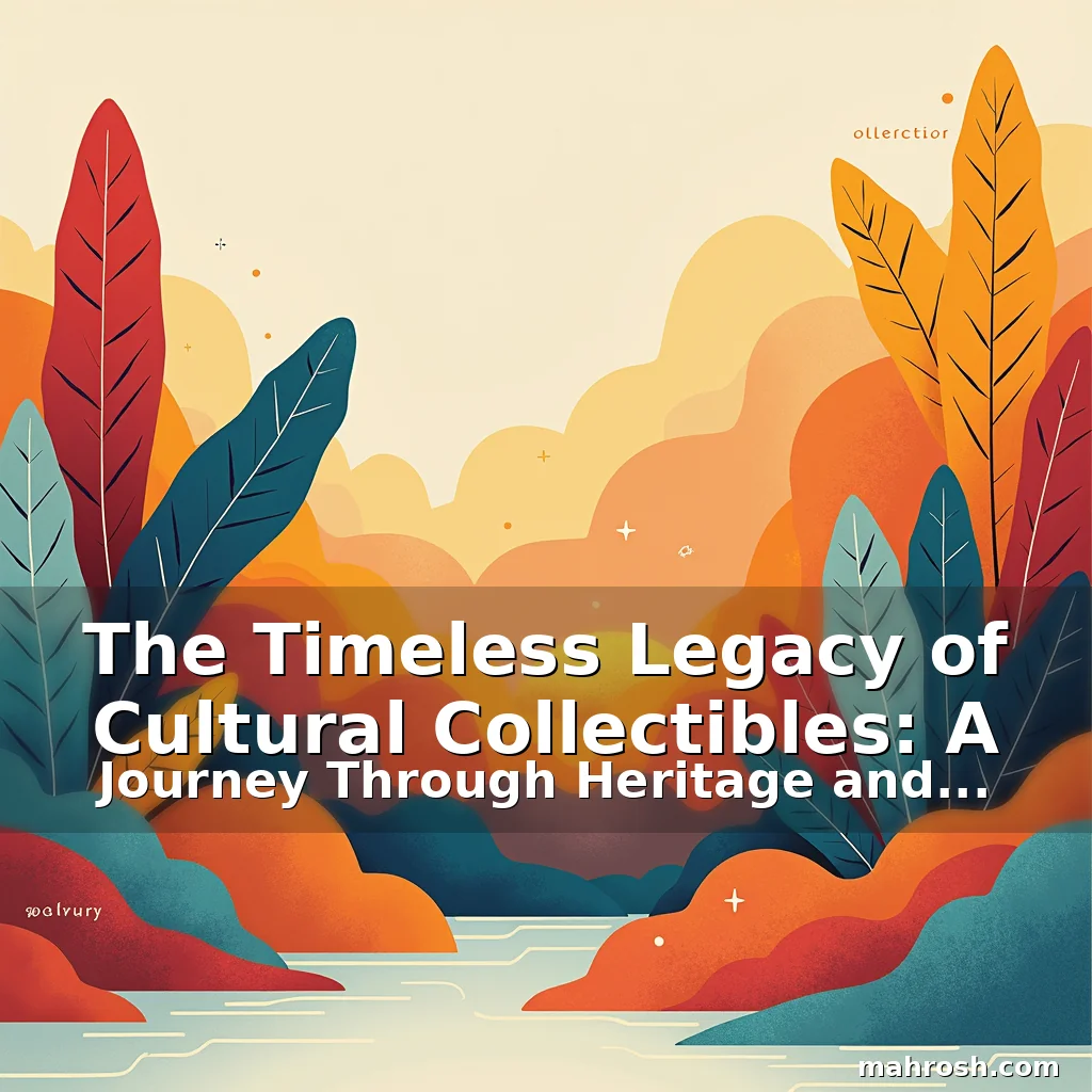 Read more about the article The Timeless Legacy of Cultural Collectibles: A Journey Through Heritage and Value