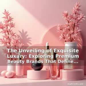 Artistic representation for The Unveiling of Exquisite Luxury: Exploring Premium Beauty Brands That Define Elegance