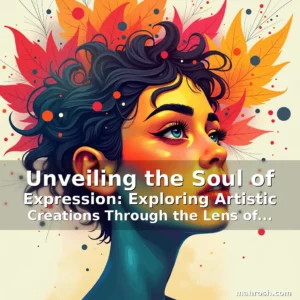 Artistic representation for Unveiling the Soul of Expression: Exploring Artistic Creations Through the Lens of Mahrosh Culture