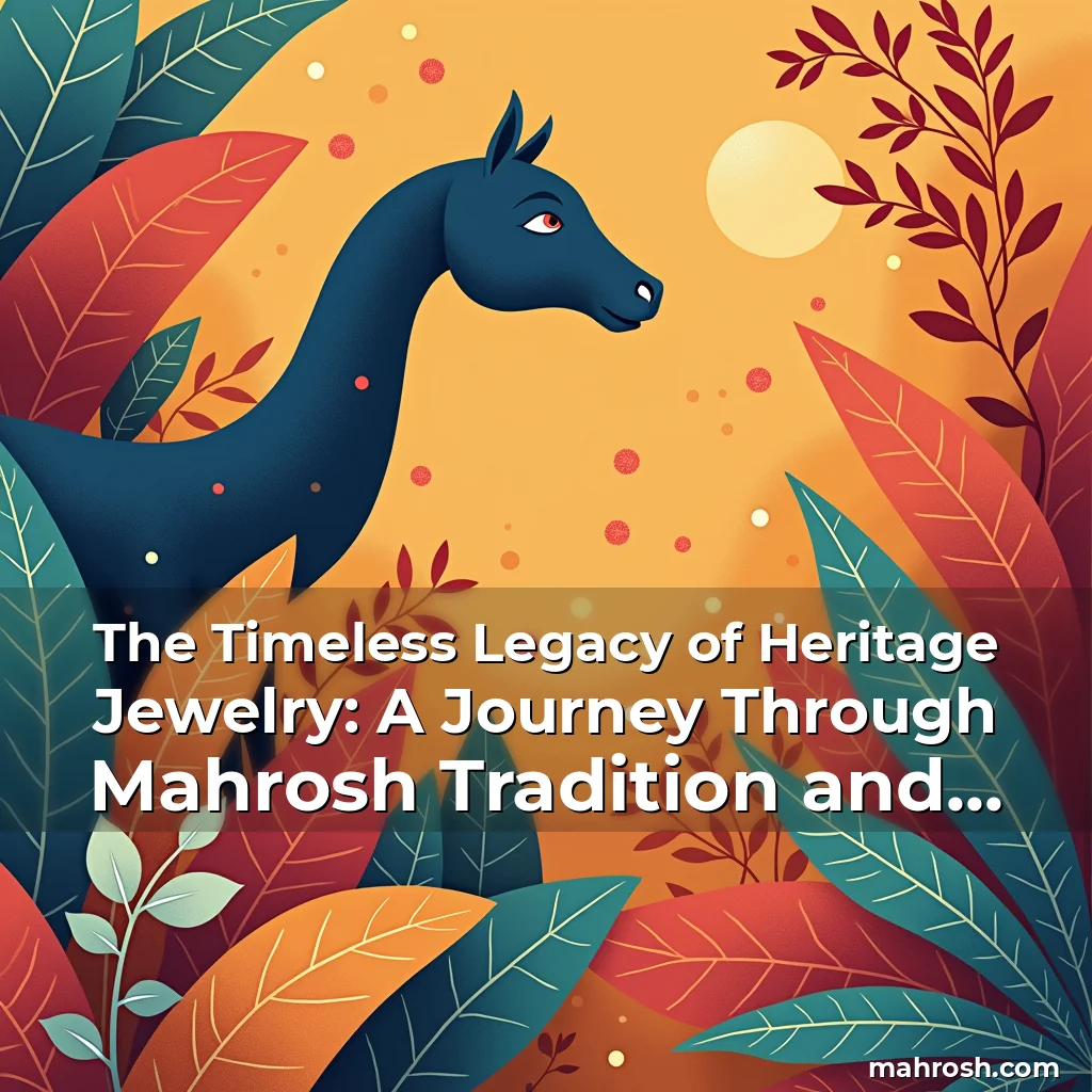 Read more about the article The Timeless Legacy of Heritage Jewelry: A Journey Through Mahrosh Tradition and Craftsmanship
