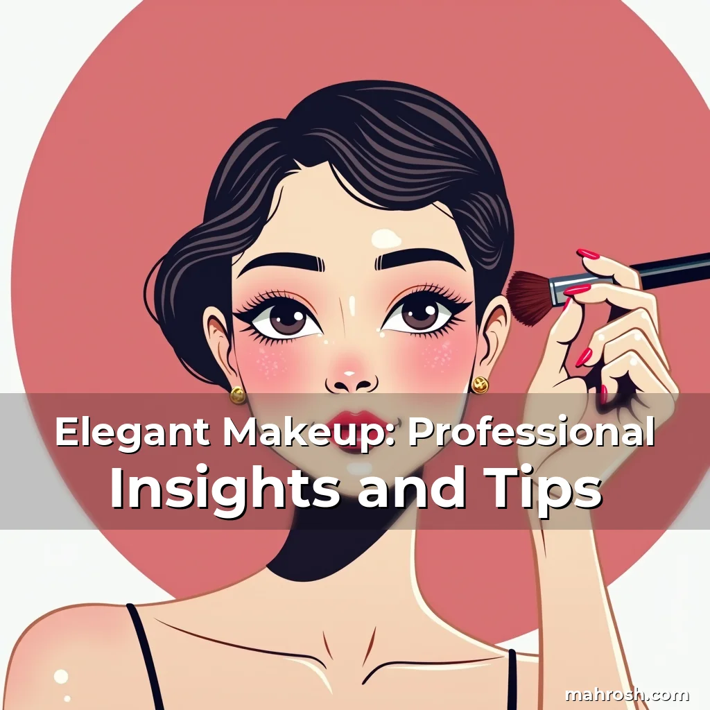 Read more about the article Elegant Makeup: Professional Insights and Tips