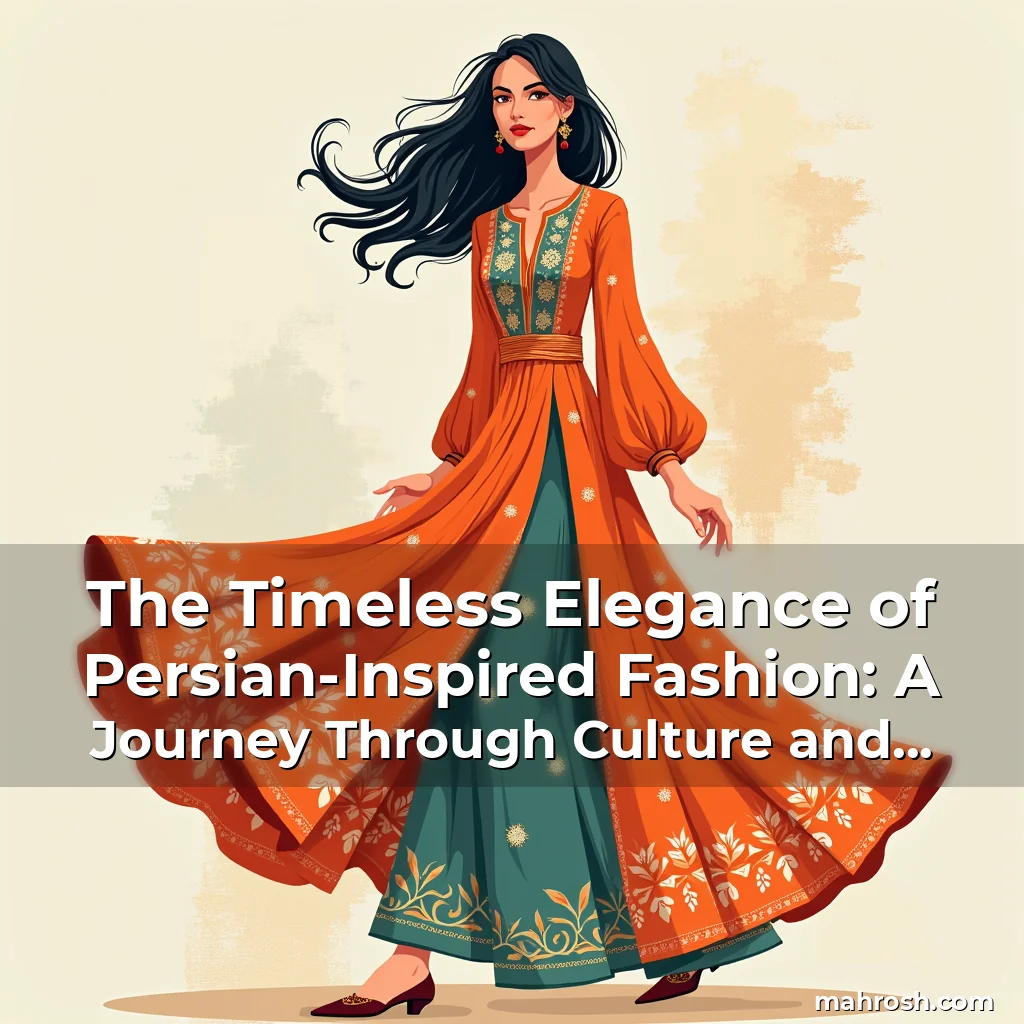 Read more about the article The Timeless Elegance of Persian-Inspired Fashion: A Journey Through Culture and Style
