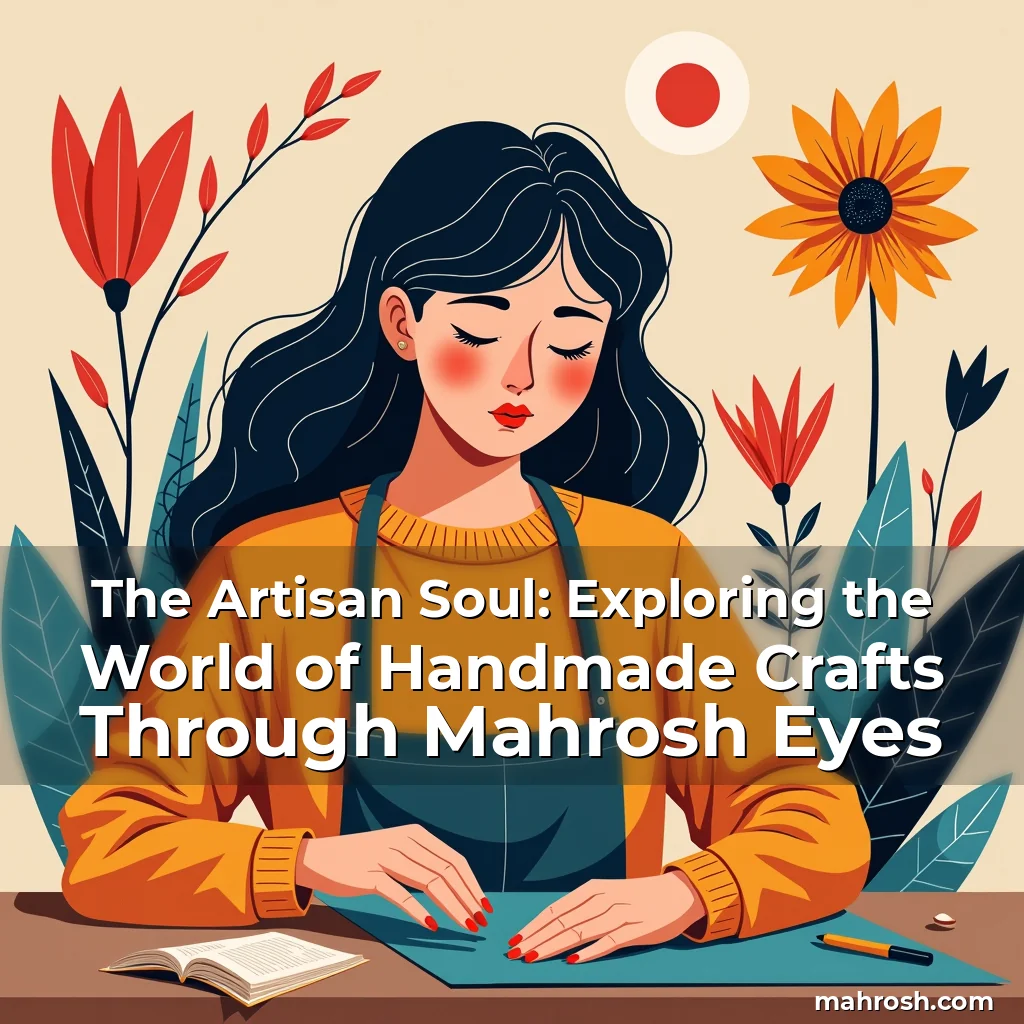 Read more about the article The Artisan Soul: Exploring the World of Handmade Crafts Through Mahrosh Eyes