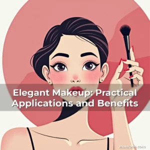 Artistic representation for Elegant Makeup: Practical Applications and Benefits