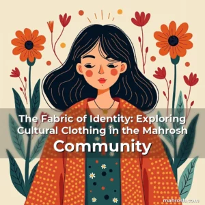 Artistic representation for The Fabric of Identity: Exploring Cultural Clothing in the Mahrosh Community