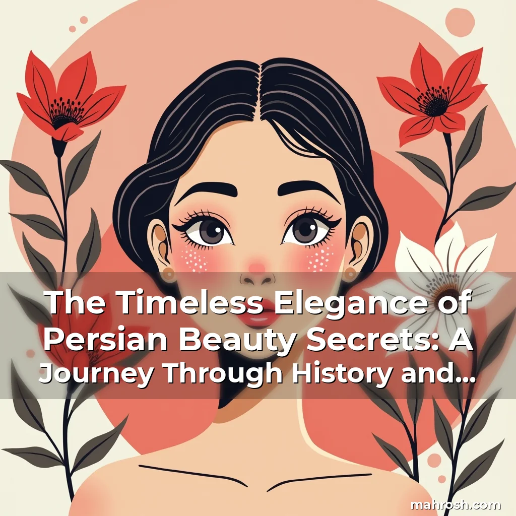 Read more about the article The Timeless Elegance of Persian Beauty Secrets: A Journey Through History and Tradition